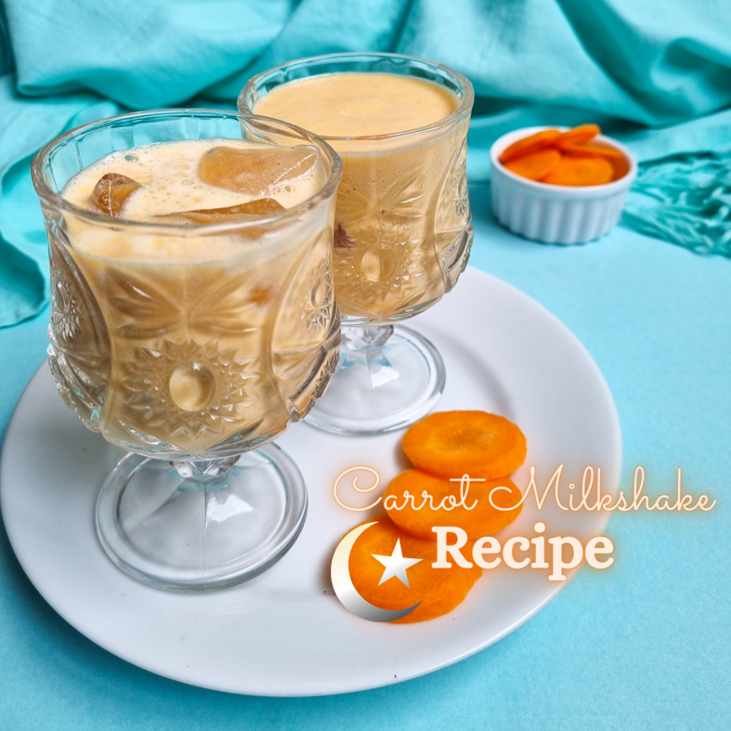 Carrot Milkshake Recipe